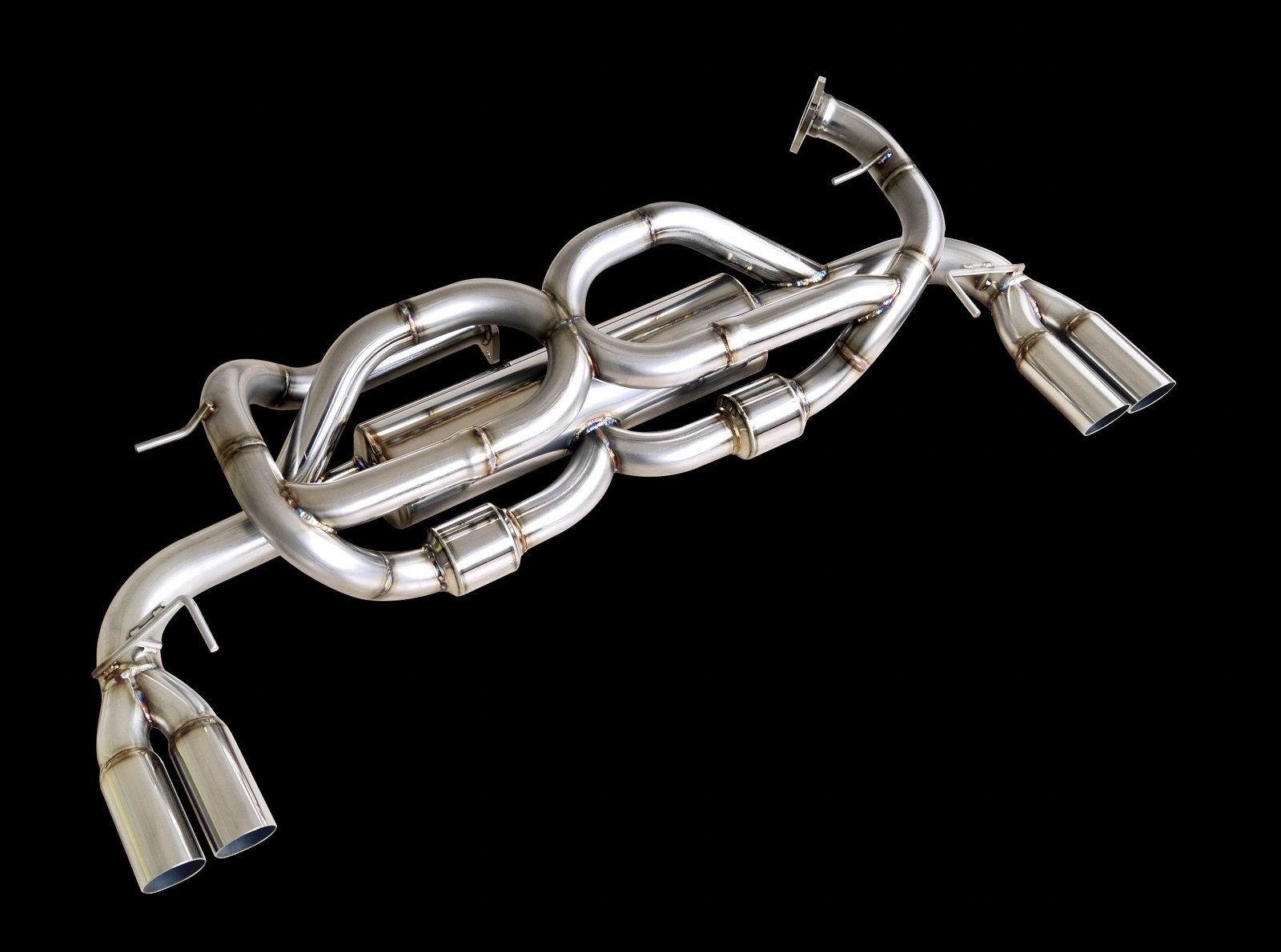 F1 Sound Muffler Ver7 Stainless W-tip for Honda NSX