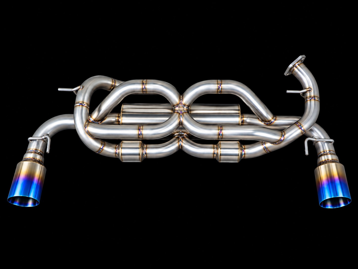 F1 Sound Muffler Ver7 Titanium S-tip for Honda NSX